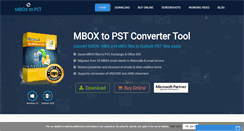 Desktop Screenshot of mboxtopst.org