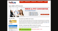 Desktop Screenshot of import.mboxtopst.com